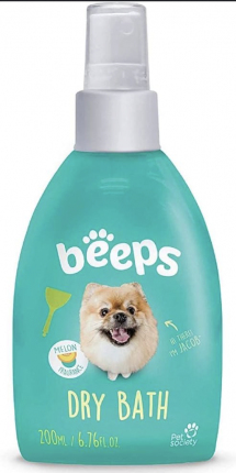 Beeps Dry Bath para perros 6.7 oz 7898574026877